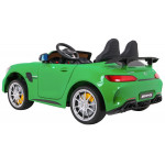 Elektrické autíčko Mercedes-Benz GT R 4x4 - lakované - zelené - dvojmiestne